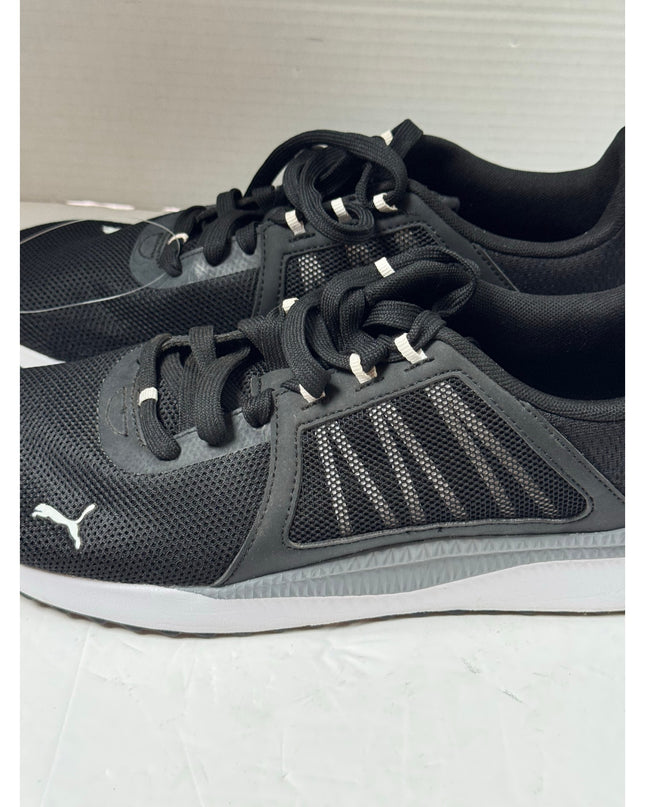 Puma Pacer Net Cage Men's Ice Nine Black Gray White Sneaker 9 NWOB