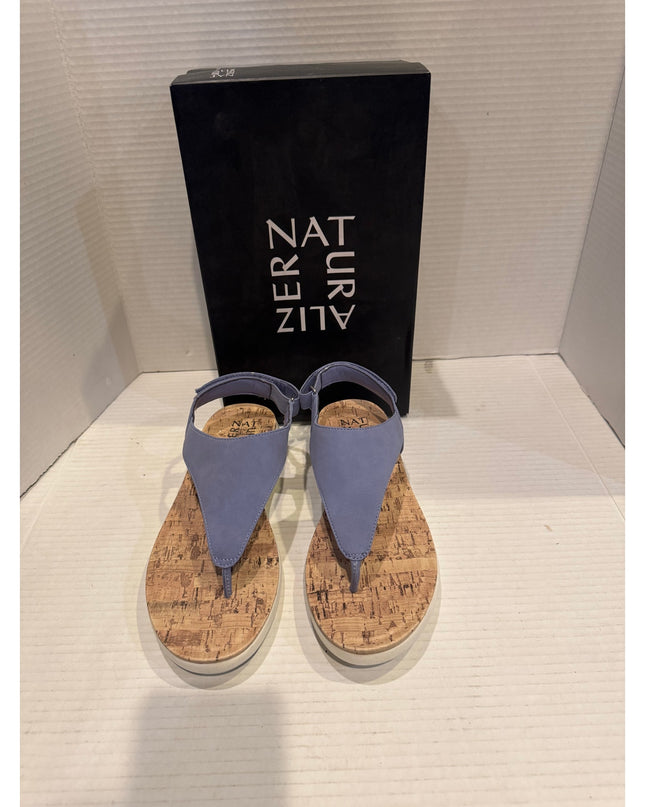 Naturalizer Genn Bolt Women's Blue Slip-On Slide Sandal Size 8M