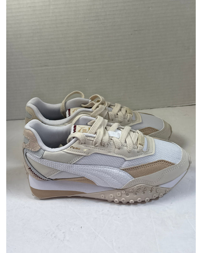 Puma Blacktop Rider Women's White Alpine Snow Sneaker Size 6 NWOB