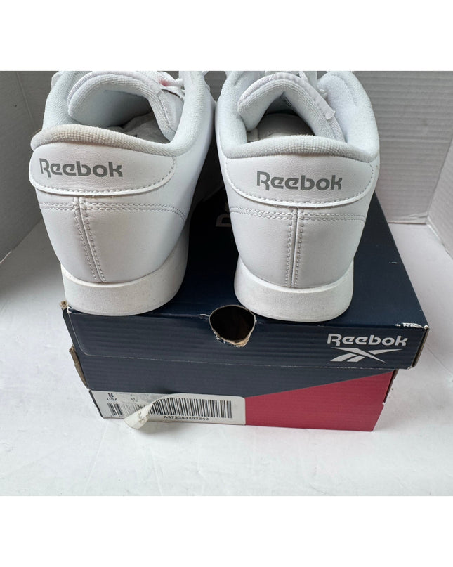 Reebok Princess Women's White Walking Tennis Sneaker Size 8 NWT