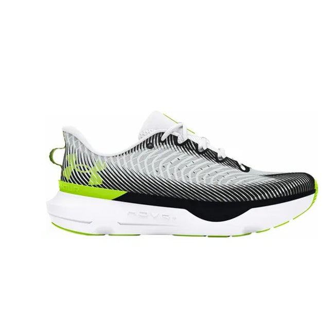 Under Armour Infinite Pro Men's White Gray Black Running Shoe 8.5 NWOB