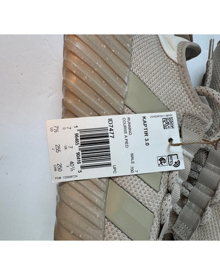 Adidas Kaptir 3.0 Men's Beige Alumina Running Sneaker Size 7.5 NWOB