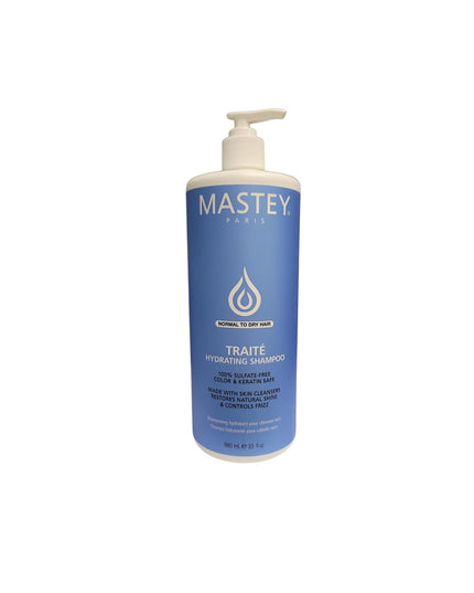 2 Bottles of Mastey Traite Hydrating Shampoo 33 Oz Each, Sulfate Free Shampoo new