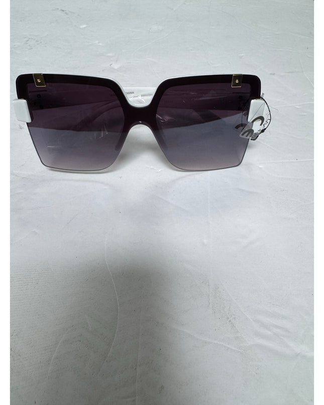 Women's white Fashion Shield Sunglasses UV400 Protection New