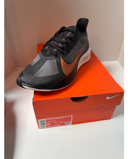 Nike Zoom Gravity Womens Size 9 Black Metallic Copper Road Running Shoes