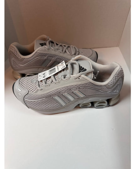 Adidas Megaride 01 Metallic Silver Gray Running Shoes Mens 12 Womens 13 Y2K