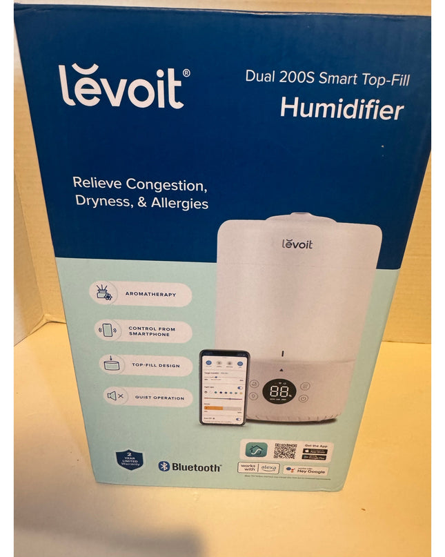 Levoit 200S Smart Ultrasonic Cool Mist Humidifier NIB