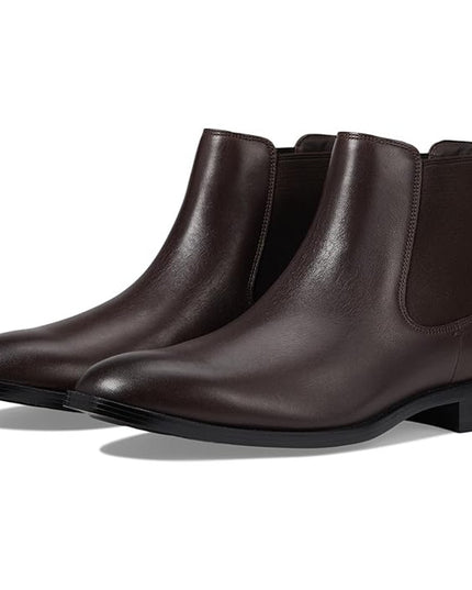 Cole Haan Men's Hawthorne Chelsea dress boot, casual  boots, size 11,dark brown