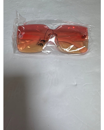 Cat Eye Sunglasses UV400 Women pink tent Lens pink Temple New