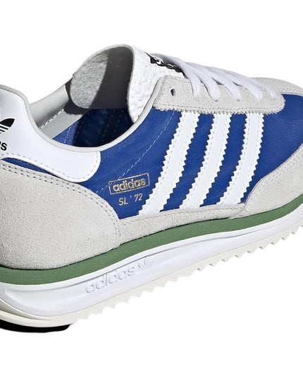 Adidas Originals SL72 Shoes White Royal Blue Size 6 Youth / GS IH2964 NWB