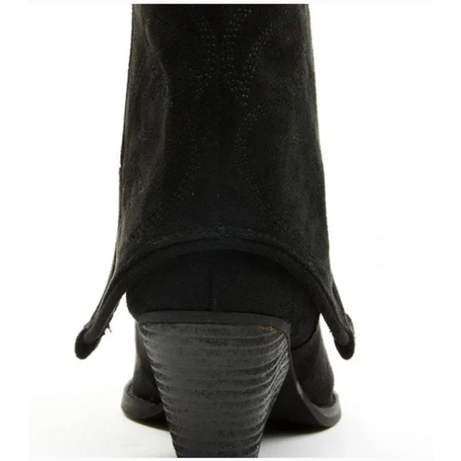 Very G Saylor Women's Black Western Fashion Bootie Size 7.5M New