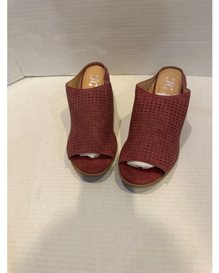 Me Too by Adam Tucker Mackey Heeled Sandals Women's Size 11M New