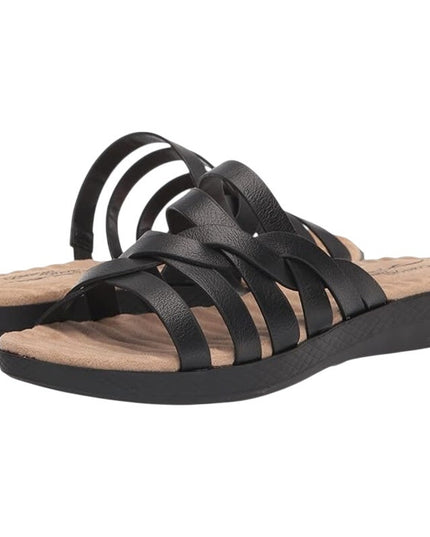 Easy Street Sheri Women's Black Comfort Slide Sandal 9.5W NWT