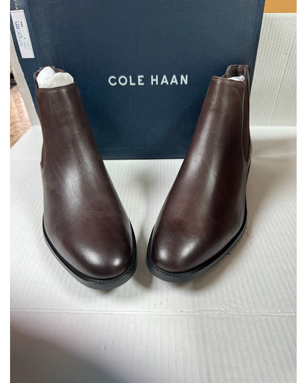 Cole Haan Men's Hawthorne Chelsea dress boot, casual  boots, size 11,dark brown