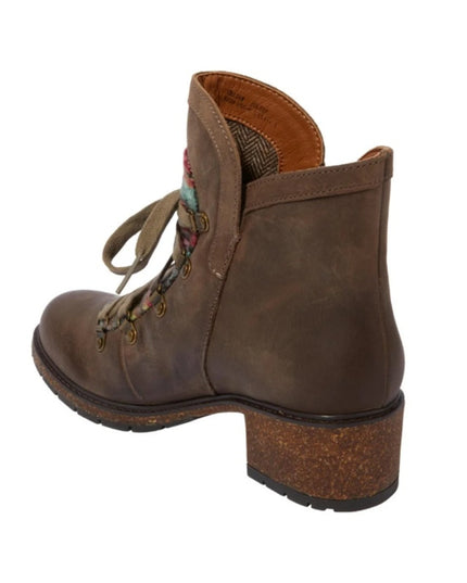 Aetrex Joleen Women Brown Leather Waterproof Boot Size 9 NWOB