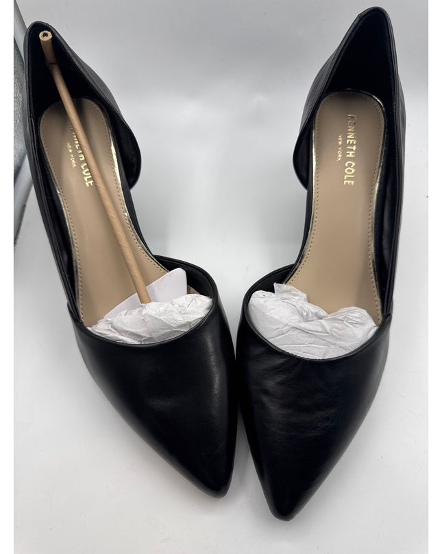 Black Wedge Pump Kenneth Cole Ellis Women Size 11 NWT Designer
