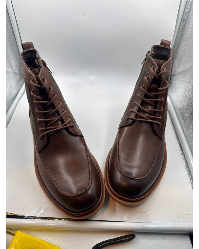 Vince Camuto Men's Bendmore Lace-up Chukka Boots size 9.5 M bourbon