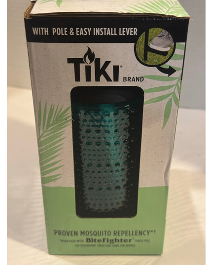 TIKI Convertible Multi-Config Portable Torch Black Outdoor NIB