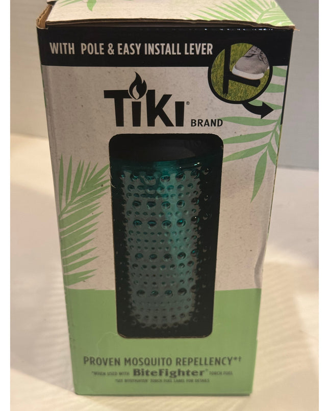 TIKI Convertible Multi-Config Portable Torch Black Outdoor NIB