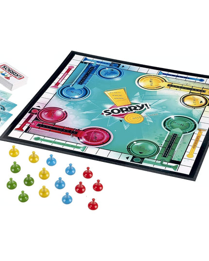 Hasbro Gaming Sorry! Family Board Games for Kids and Adults, 2 to 4 Players,