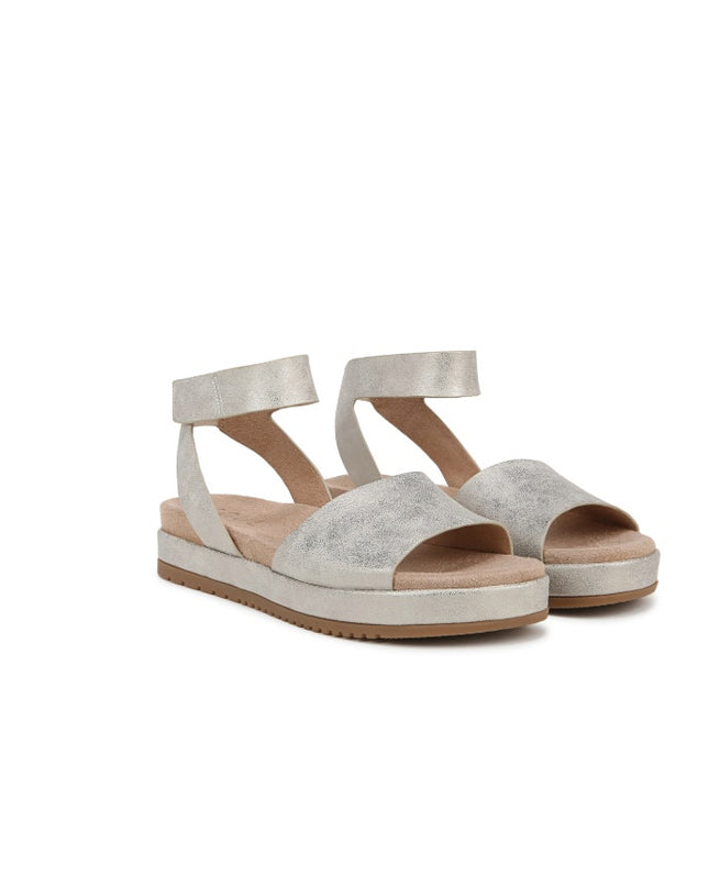 Soul Naturalizer Deara Women's Light Gold Platform Flat Sandal 6M