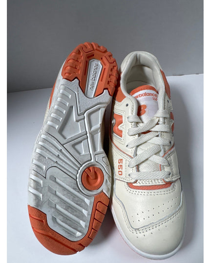 New Balance 550 Unisex Sneakers Womens Size 6 Mens Size 4.5 Angora Copper White