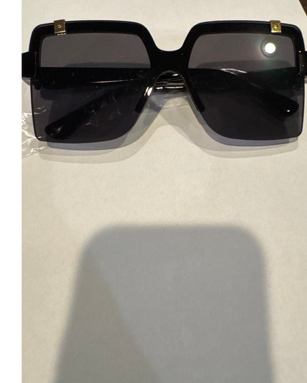 Women'sBlack Fashion Shield Sunglasses UV400 Protection New    Black