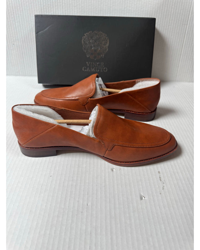 Vince Camuto Cretinian Women's Caramel Loafer Size 11M New