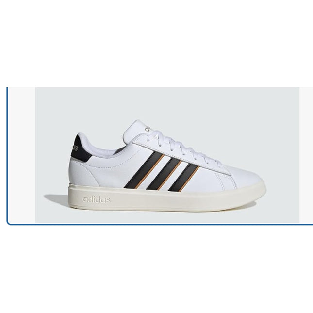 Adidas  Court Sneaker Adidas Grand Court 2.0 Men White Orange 11.5 NWT