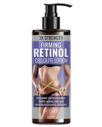 Sculpt 3X Strength Retinol Firming Anti-Cellulite Body Lotion 32 oz New