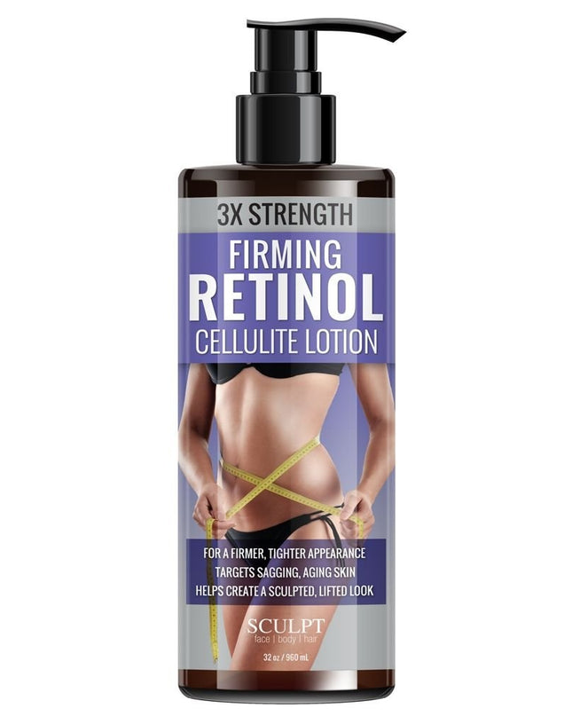 Sculpt 3X Strength Retinol Firming Anti-Cellulite Body Lotion 32 oz New
