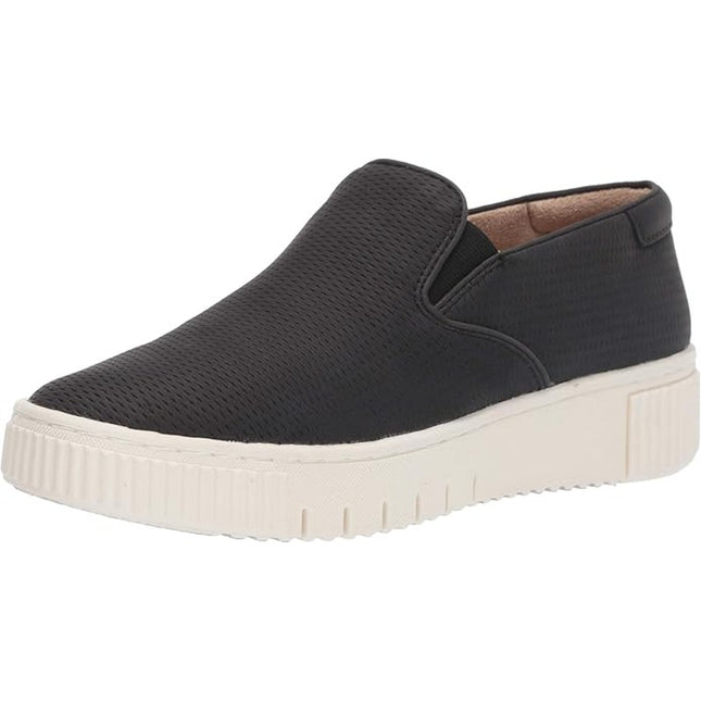 Soul Naturalizer Tia Women's Black Platform Slip-On Sneaker 9 NWT