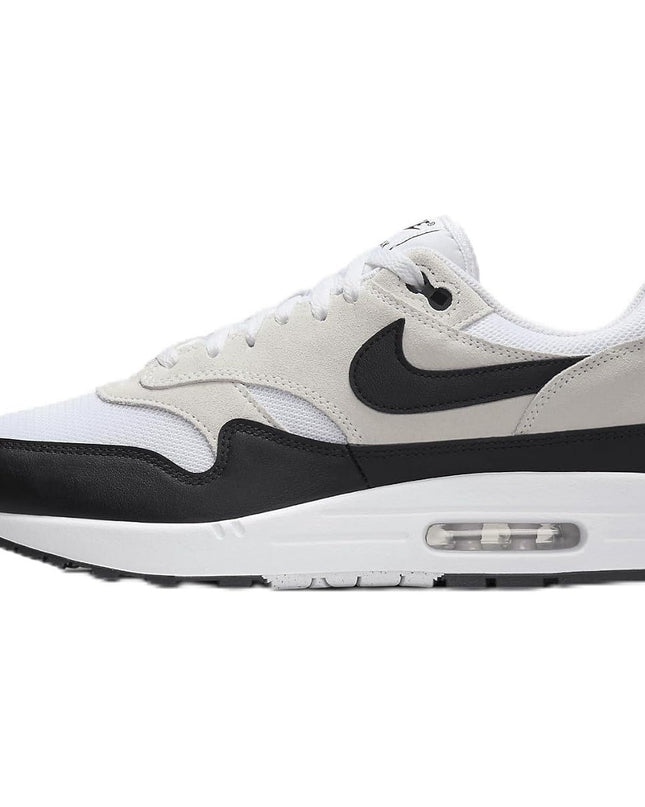 Nike Air Max 1 Essential Men's Shoes White Summit White Black New 8.5