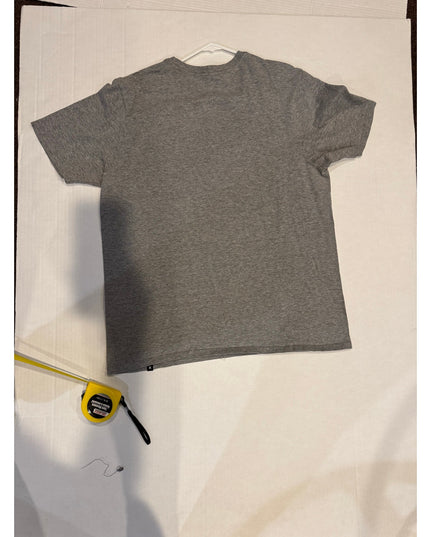 Hurley Icon Slash Push Through Men's Gray Heather T-Shirt Large