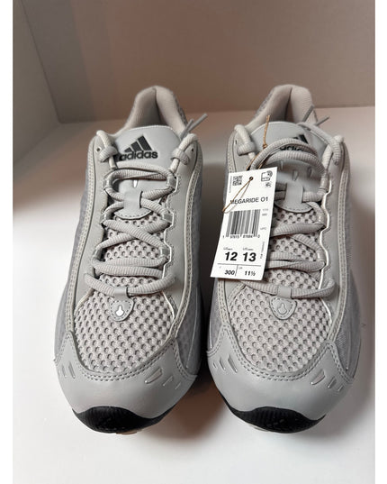 Adidas Megaride 01 Metallic Silver Gray Running Shoes Mens 12 Womens 13 Y2K