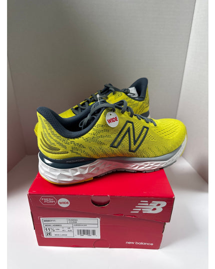 New Balance Fresh Foam 880 v11 Running Shoes Sulphur Yellow Mens Size 11.5 NWB
