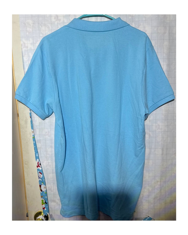 Aeropostale Men's Crisp Blue Polo Shirt Size XL New