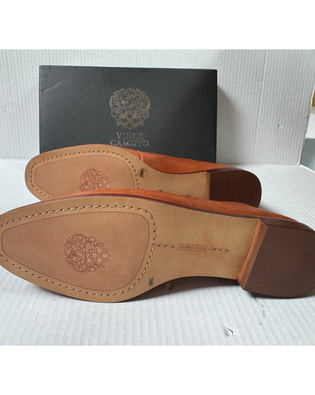 Vince Camuto Cretinian Women's Caramel Loafer Size 11M New