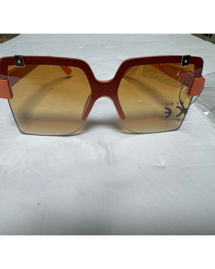 Orange Fashion Shield Sunglasses UV400 Unisex Trendy New