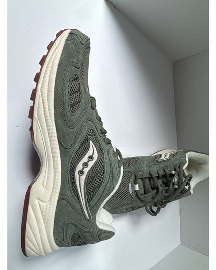 Saucony Grid Jazz 9 Womens Size 10 Olive Green Athletic Trail Running Shoes NWOB