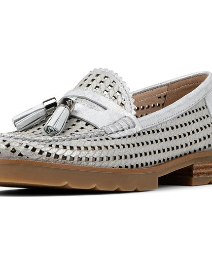 Donald J Pliner Lenny Women's White Cream Loafer Size 9.5 NWOB