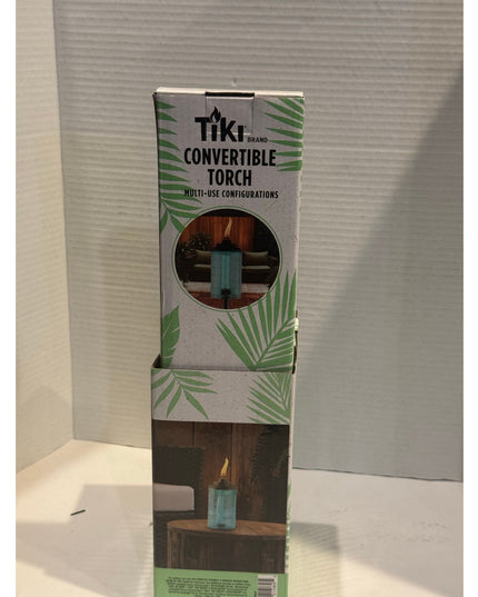 TIKI Convertible Multi-Config Portable Torch Black Outdoor NIB
