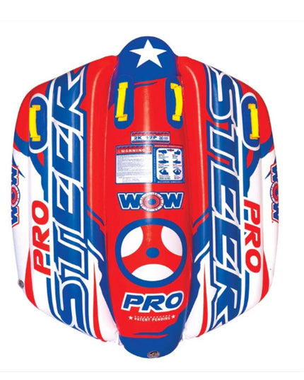 WOW Pro Steer Flex Wing Towable Tube Float 1-2 Rider Water Sports New