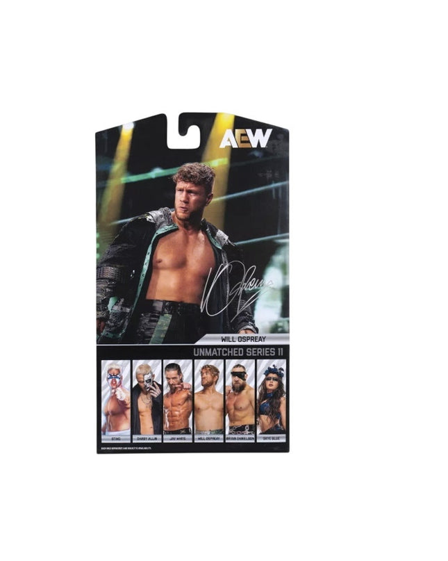AEW Will Ospreay Unmatched Collection Series 11 #85 Wrestling Action Figure New