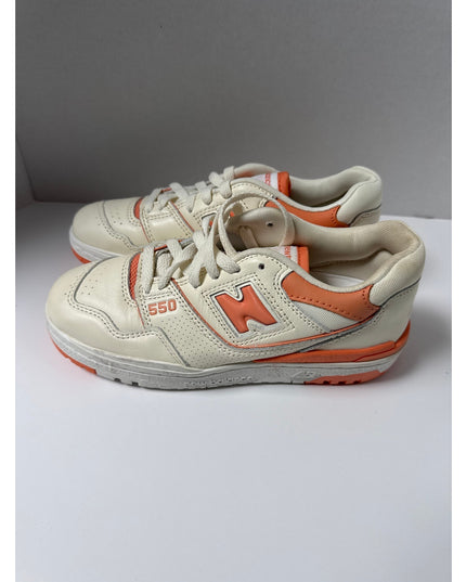 New Balance 550 Unisex Sneakers Womens Size 6 Mens Size 4.5 Angora Copper White