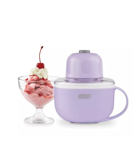 Dash My Mug Soft Serve Ice Cream Maker Purple 20-Min Cycle New