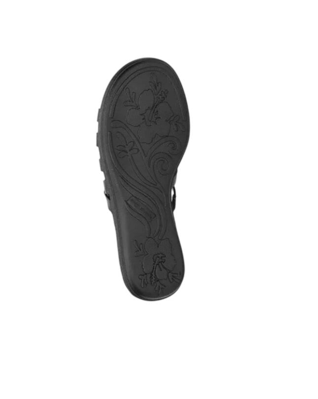 Easy Street Sheri Women's Black Comfort Slide Sandal 9.5W NWT