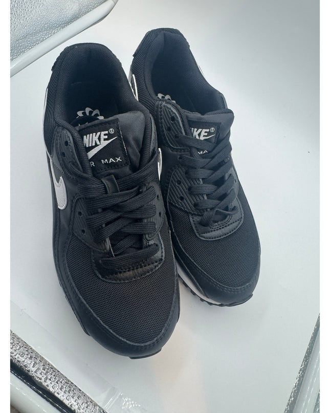 Nike Air Max 90 Junior Kids Sneaker Size 6.5 Black White NWOB