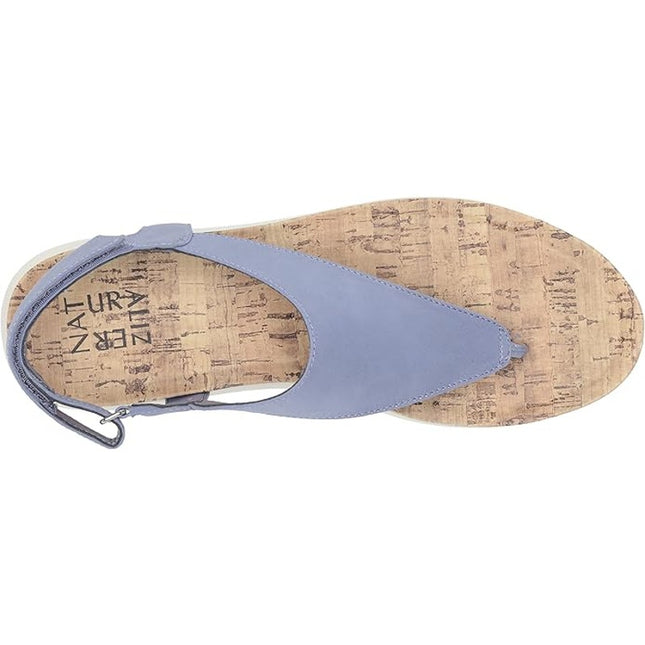 Naturalizer Genn Bolt Women's Blue Slip-On Slide Sandal Size 8M