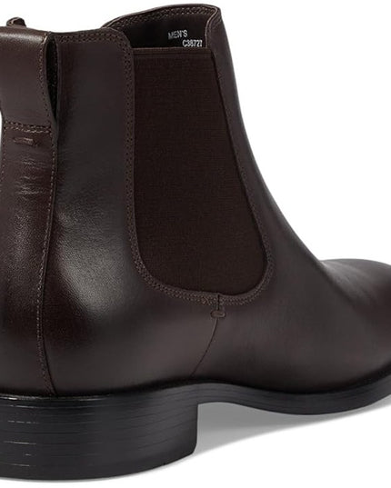 Cole Haan Men's Hawthorne Chelsea dress boot, casual  boots, size 11,dark brown